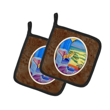 Load image into Gallery viewer, Corgi Pot Holders - Set of 2 Decorative Kitchen Helpers | Made in the USA 7184PTHD