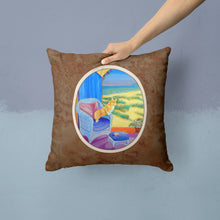 Load image into Gallery viewer, Corgi Throw Pillow - 14x14 Decorative Pillow – Art for Your Home &amp; Patio 7184PW1414