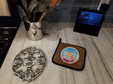 Load image into Gallery viewer, Sheltie waiting on Mom Pot Holders - Set of 2 Decorative Kitchen Helpers | Made in the USA 7186PTHD
