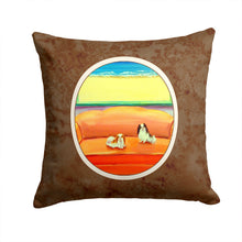 Load image into Gallery viewer, Japanese Chin Couch Sitting Throw Pillow - 14x14 Decorative Pillow – Art for Your Home &amp; Patio 7187PW1414