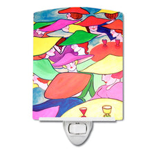 Load image into Gallery viewer, Women in Hats Ceramic Night Light 7194CNL