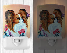 Load image into Gallery viewer, Papillon Rose Ceramic Night Light 7200CNL