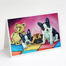 Load image into Gallery viewer, Multiple Breeds Greeting Cards -  Blank Note Cards – 8-Pack of Artist-Designed Cards with Envelopes