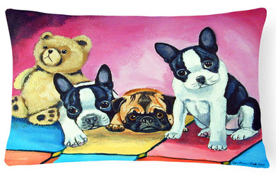 Multiple Breeds Decorative   Canvas Fabric Pillow