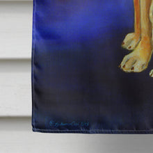 Load image into Gallery viewer, Natural Fawn Great Dane with Puppy Flag Canvas House Size