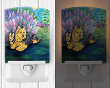 Load image into Gallery viewer, Australian Terrier and Puppy Ceramic Night Light 7209CNL