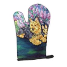 Load image into Gallery viewer, Australian Terrier and Puppy Oven Mitt 7209OVMT