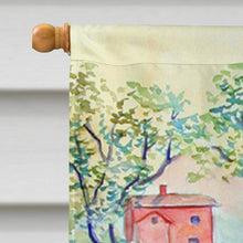 Load image into Gallery viewer, Chow Chow Flag Canvas House Size