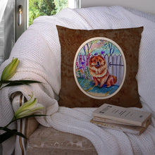 Load image into Gallery viewer, Chow Chow Throw Pillow - 14x14 Decorative Pillow – Art for Your Home &amp; Patio 7210PW1414