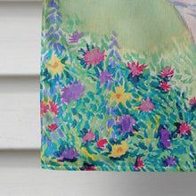 Load image into Gallery viewer, Red and White Boston Terrier Flag Canvas House Size