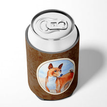 Load image into Gallery viewer, Red and White Basenji Can or Bottle Hugger 7223CC