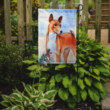 Load image into Gallery viewer, Red Basenji Garden Flag – Decorative Outdoor Yard Flag