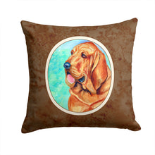 Load image into Gallery viewer, Bloodhound Throw Pillow - 14x14 Decorative Pillow – Art for Your Home &amp; Patio 7224PW1414