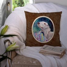 Load image into Gallery viewer, Bedlington Terrier Throw Pillow - 14x14 Decorative Pillow – Art for Your Home &amp; Patio 7226PW1414