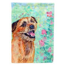 Load image into Gallery viewer, Border Terrier Flag Canvas House Size