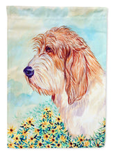 Load image into Gallery viewer, Petit Basset Griffon Vendeen Flag Canvas House Size