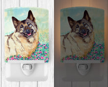 Load image into Gallery viewer, Norwegian Elkhound Ceramic Night Light 7231CNL