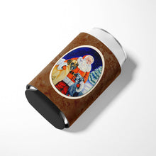 Load image into Gallery viewer, Santa Claus with Great Dane Can or Bottle Hugger 7232CC
