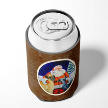 Load image into Gallery viewer, Santa Claus with Great Dane Can or Bottle Hugger 7232CC