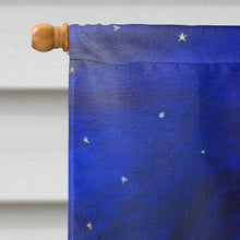 Load image into Gallery viewer, Santa Claus with Great Dane Flag Canvas House Size