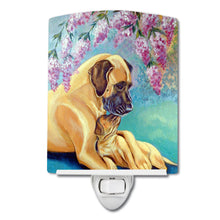 Load image into Gallery viewer, Great Dane and puppy Ceramic Night Light 7233CNL