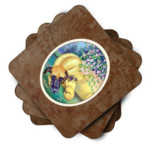 Load image into Gallery viewer, Great Dane and puppy Foam Coaster  7234FC