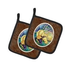 Load image into Gallery viewer, Great Dane and puppy Pot Holders - Set of 2 Decorative Kitchen Helpers | Made in the USA 7234PTHD