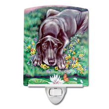 Load image into Gallery viewer, Blue Great Dane Ceramic Night Light 7235CNL
