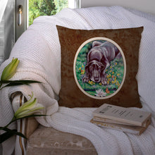 Load image into Gallery viewer, Blue Great Dane Throw Pillow - 14x14 Decorative Pillow – Art for Your Home &amp; Patio 7235PW1414