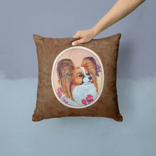 Load image into Gallery viewer, Papillon Throw Pillow - 14x14 Decorative Pillow – Art for Your Home &amp; Patio 7237PW1414