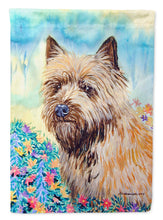 Load image into Gallery viewer, Cairn Terrier Flag Canvas House Size