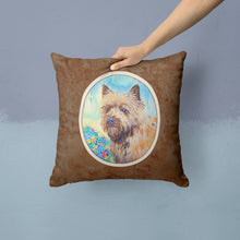 Load image into Gallery viewer, Cairn Terrier Throw Pillow - 14x14 Decorative Pillow – Art for Your Home &amp; Patio 7238PW1414