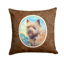 Load image into Gallery viewer, Cairn Terrier Throw Pillow - 14x14 Decorative Pillow – Art for Your Home &amp; Patio 7238PW1414
