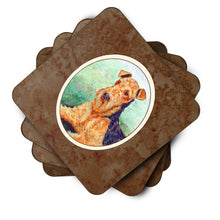 Load image into Gallery viewer, Airedale Terrier Foam Coaster  7239FC