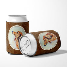 Load image into Gallery viewer, Long Haired Red Dachshund Can or Bottle Hugger 7240CC