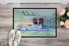 Load image into Gallery viewer, Papillon Indoor Outdoor Mat 18x27 Doormat