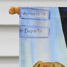 Load image into Gallery viewer, Jack Russell Terrier Flag Canvas House Size