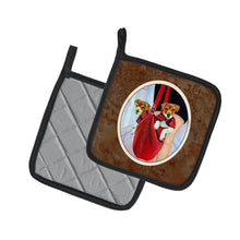 Load image into Gallery viewer, Jack Russell Terrier Pot Holders - Set of 2 Decorative Kitchen Helpers | Made in the USA 7251PTHD