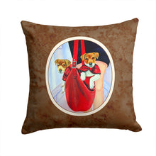 Load image into Gallery viewer, Jack Russell Terrier Throw Pillow - 14x14 Decorative Pillow – Art for Your Home &amp; Patio 7251PW1414