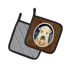 Load image into Gallery viewer, Wheaten Terrier Soft Coated Pot Holders - Set of 2 Decorative Kitchen Helpers | Made in the USA 7254PTHD