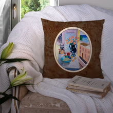 Load image into Gallery viewer, Schnauzer Throw Pillow - 14x14 Decorative Pillow – Art for Your Home &amp; Patio 7255PW1414