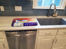 Load image into Gallery viewer, Great Dane Dish Drying Mat – Absorbent, Artistic Kitchen Essentials 7256DDM