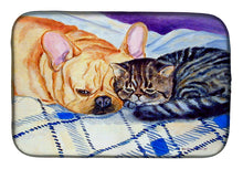 Load image into Gallery viewer, Cat Dish Drying Mat – Absorbent, Artistic Kitchen Essentials 7257DDM