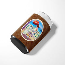 Load image into Gallery viewer, Lady with her Japanese Chin Can or Bottle Hugger 7260CC