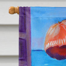 Load image into Gallery viewer, Lady with her Japanese Chin Flag Canvas House Size