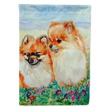 Load image into Gallery viewer, Pomeranian Flag Canvas House Size