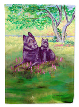 Load image into Gallery viewer, Schipperke Garden Flag – Decorative Outdoor Yard Flag