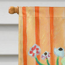 Load image into Gallery viewer, Lady with her Pug Flag Canvas House Size