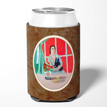 Load image into Gallery viewer, Lady with her Schipperke Can or Bottle Hugger 7269CC
