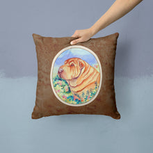 Load image into Gallery viewer, Shar Pei Throw Pillow - 14x14 Decorative Pillow – Art for Your Home &amp; Patio 7271PW1414